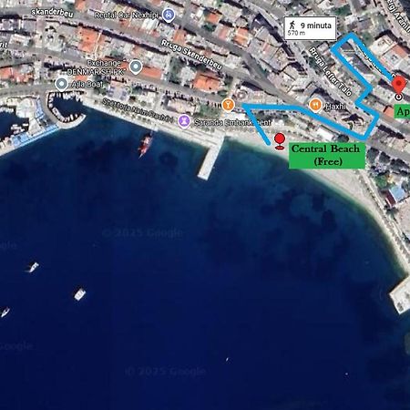 The Garrison Apartment Sarandë Eksteriør billede